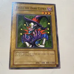 SAGGI THE DARK CLOWN METAL RAIDERS YU-GI-OH TRADING CARD GAME - Image 1
