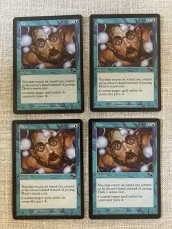 Set of 4 Daze Magic The Gathering Nemesis LP - Image 1