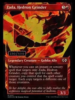 Zada, Hedron Grinder Foil Serial Numbered #230/500 MUL 155 MTG - Image 1