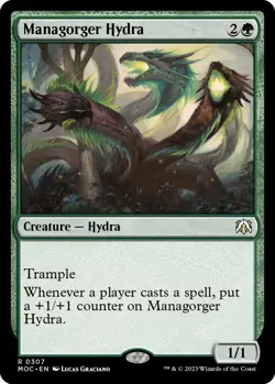 Managorger Hydra - 307 / English / Near Mint MTG - Image 1