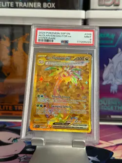 Pokemon Alolan Exeggutor ex Surging Sparks Hyper Rare #248 PSA 9 Mint - Image 1