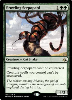 Prowling Serpopard - NM R - Amonkhet 180 - Image 1