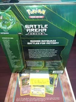 Pokemon 2019 Rayquaza Gx Battle Deck Arena Sealed - Image 2
