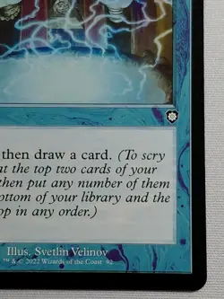 Preordain (Retro Frame) Commander: the Brothers' War Regular - Image 5