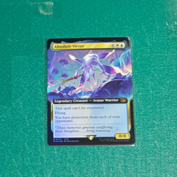 Magic the Gathering Borderless FOIL - Absolute Virtue FIN#476 NM/M Final Fantasy - Image 1