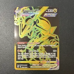 The Pokemon Company Rayquaza VMAX Secret Rare Full Art Holo TG29/TG30 320 HP EN - Image 3