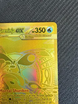 Mega Greninja ex 122/086 Mega Hyper Rare Chaos Rising Pokemon “Read Description - Image 3