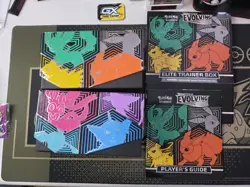 Pokemon TCGEvolving Skies Elite Trainer Boxes EMPTY ETB Umbreon + Art & Espeon - Image 1