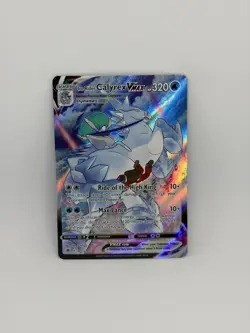 Pokemon Card Ice Rider Calyrex VMAX TG15/TG30 Astral Radiance HOLO RARE - NM - Image 1
