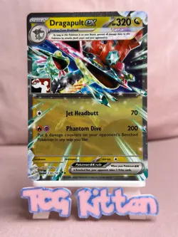 Dragapult EX 130/167 NM Play! Play Stamp Prize Pack Series 6 Pokemon TCGKITTEN - Image 1