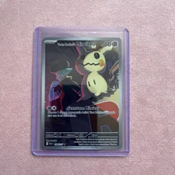Team Rocket's Mimikyu 238/217 Illustration Rare Ascended Heroes Pokemon NM - Image 1