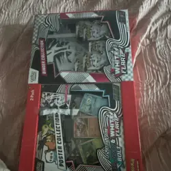 Pokemon Black & White Binder & Poster Collection 2-Box Snivy Tepig Oshawott - Image 2
