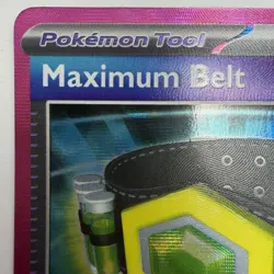 Maximum Belt 117/131 Pokemon SV: Prismatic Evolutions ACE SPEC RARE Holo 2025 - Image 3