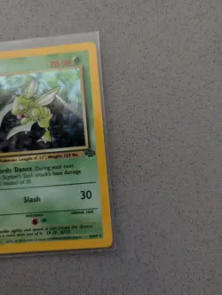 1999 Pokemon Scyther Holo Jungle 1st Edition 10/64 - Image 4