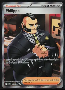 Philippe - ME04: Chaos Rising 110/086 - Pokemon - Ultra Rare Holo - Image 1