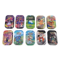 Official Pokemon Mini Tin Bundle x 10 - (Empty) - Image 1