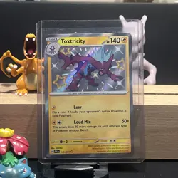 Toxtricity Shiny Paldean Fates Ultra Rare Pokemon TCG 141/091 Scarlet & Violet - Image 1