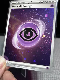 Psychic Energy SVE 005 Cosmos Holo - Pokemon 151 English - NM 2 Swirls - Image 2