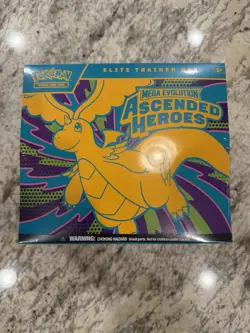 Pokemon TCG Ascended Heroes ETB Elite Trainer Box Factory Sealed Brand New - Image 1