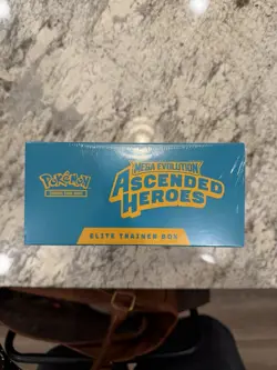 Pokemon TCG Ascended Heroes ETB Elite Trainer Box Factory Sealed Brand New - Image 2