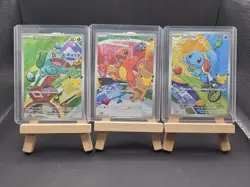 Pokemon First Partner Illustration Collection Generation 1 Starter Set - Image 1