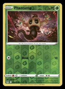 Phantump 016/196 Common Lost Origin Pokemon Reverse Holo NM/M - Image 1