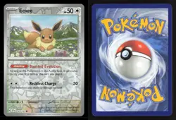 Eevee 143/191 C Surging Sparks Reverse Holo NM/M Pokemon - Image 3