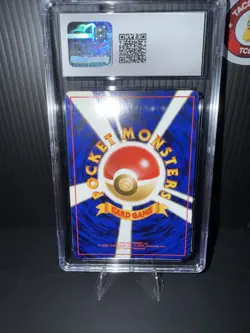 2000 Pokemon Japanese Meganium No. 154 Neo Genesis Holo SWIRL 🌀CGC 9 MINT 🌿💎 - Image 3
