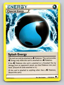 Splash Energy 113/122 Uncommon BREAKpoint Pokemon LP - Image 1