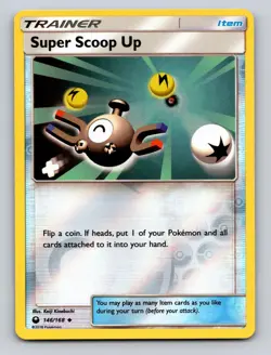 Super Scoop Up 146/168 Uncommon Celestial Storm Pokemon Reverse Holo NM - Image 1
