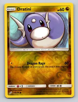 Dratini 116/181 Common Team Up Pokemon Reverse Holo NM - Image 1