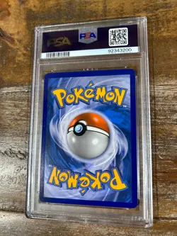 POKEMON 2017 Sun Moon Shining Legends Full Art ENTEI GX #71 PSA 9 Mint RARE - Image 2