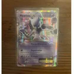 Pokemon TCG Mewtwo EX Evolutions Ultra Rare Holo 180 HP 52/108 English - Image 1