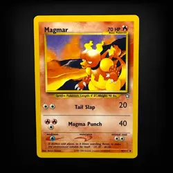 Pokemon TCG Neo Genesis Magmar #040/111 Uncommon LP - Image 1