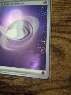 Pokemon TCG 151 Psychic Energy with 3 Swirls Mew 2023 - Image 2