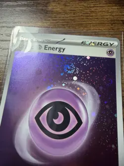 Pokemon TCG 151 Psychic Energy with 3 Swirls Mew 2023 - Image 3