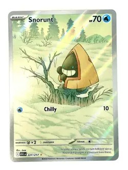 Snorunt 227/217 Illustration Rare Ascended Heroes Pokemon Near Mint - Image 1