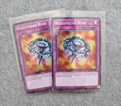 2X SBC1-END20 Widespread Ruin - Secret Rare 1st Edition SPEED DUEL Mint Yugioh - Image 1