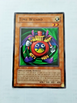 Yu-Gi-Oh! TCG Time Wizard Starter Deck Joey SDJ-015 Unlimited Common - Edge Wear - Image 1