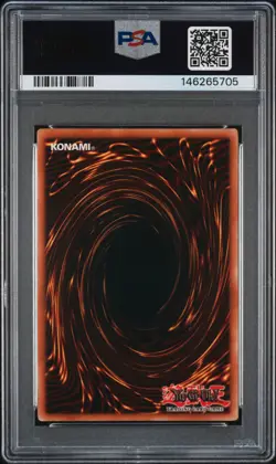 2006 YU-GI-OH! COLLECTORS TIN #EN006 HAMON, LORD OF STRIKING THUNDER PSA 9 - Image 2