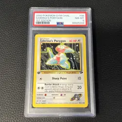 Pokemon TCG Sabrina's Porygon Gym Challenge #98 1st Ed PSA 8 NM-MT 🔥 LOW POP - Image 1