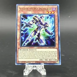 Yugioh Vision HERO Increase Ultra Rare GFP2-EN057 NM - Image 1