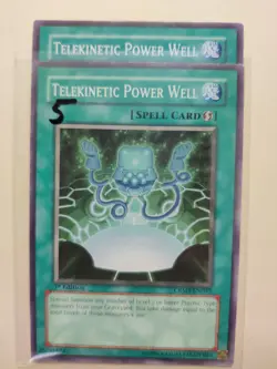 2x Yugioh! Telekinetic Power Well CRMS-EN055 1st Edition LP - Image 1