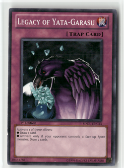 Legacy of Yata-Garasu SDDL-EN033 Common 1st Edition LP - Image 1