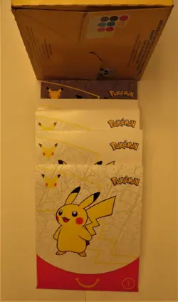 Pokemon 25th Anniversary McDonalds Promo Unopened Packs - Lot of 50 Packs - Image 3
