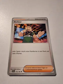 Richter 176/198 Pokemon Karte TCG aus Karmesin und Purpur - Image 1