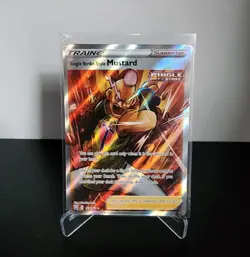Pokemon TCG Single Strike Style Mustard (Full Art) Battle Styles 163/163 - Image 1
