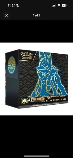 Mega Evolution Pokemon Center Elite Trainer Box (Mega Lucario) PRE ORDER - Image 1