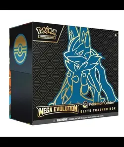 Mega Evolution Pokemon Center Elite Trainer Box (Mega Lucario) PRE ORDER - Image 2