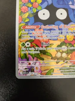 Pokemon TCG Erika's Tangela 218/217 Ascended Heroes Illustration Rare NM Card - Image 5